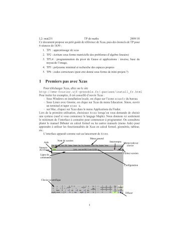 XCAS TUTORIEL EPUB XCAS TUTORIEL EPUB